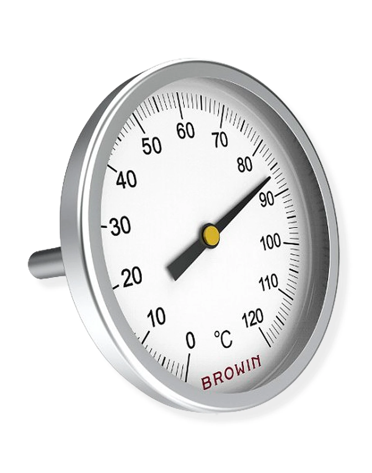 Universālais skrūvju termometrs no 0°C līdz +120°C Piederumi kūpināšanai un grilēšanai