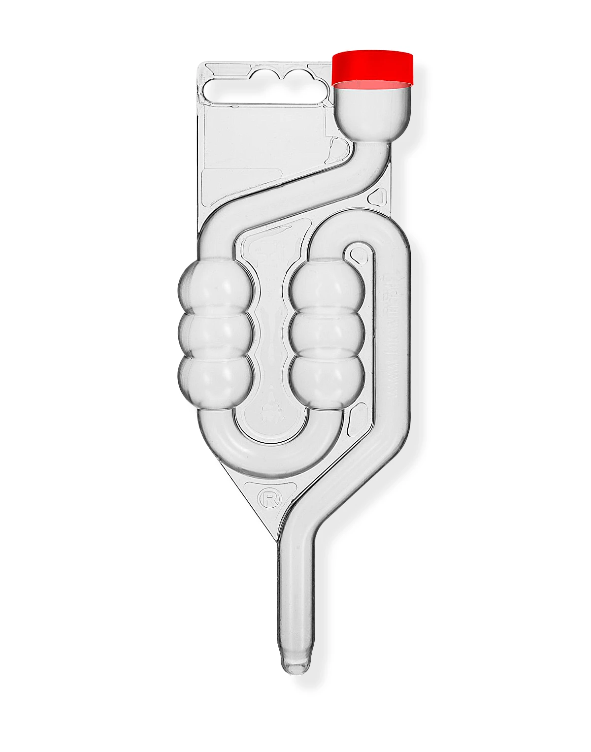 Fermentācijas hidroaizvars ar vāciņu Tvertnes fermentācijai un uzglabāšanai
