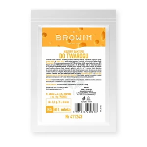 Baktēriju kultūras Biezpiena pagatavošanai 3g uz 50L Piena produktu pagatavošana