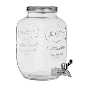 4L stikla burka Lemoniadolandia ar krānu Ballitei