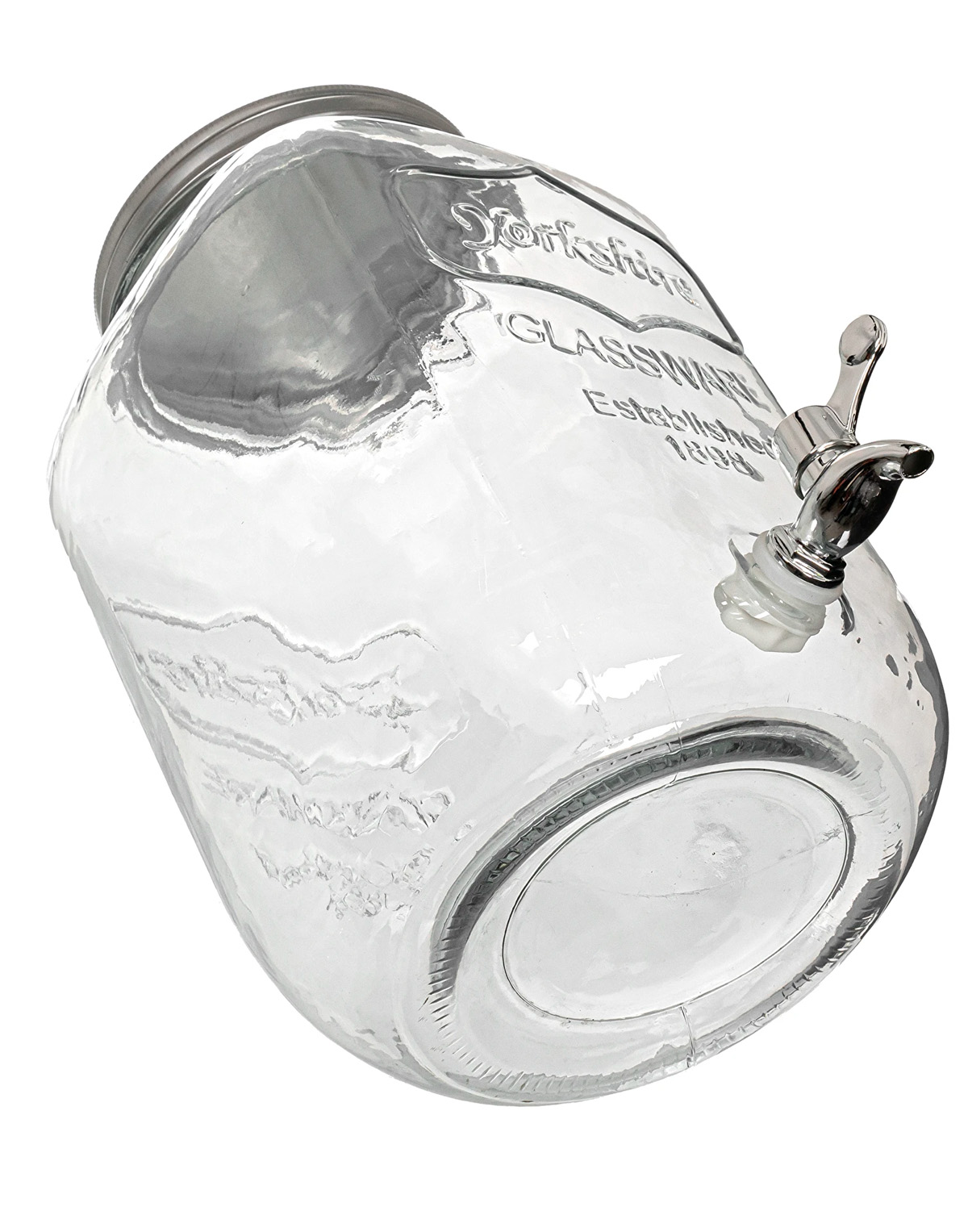 4L stikla burka Lemoniadolandia ar krānu Ballitei