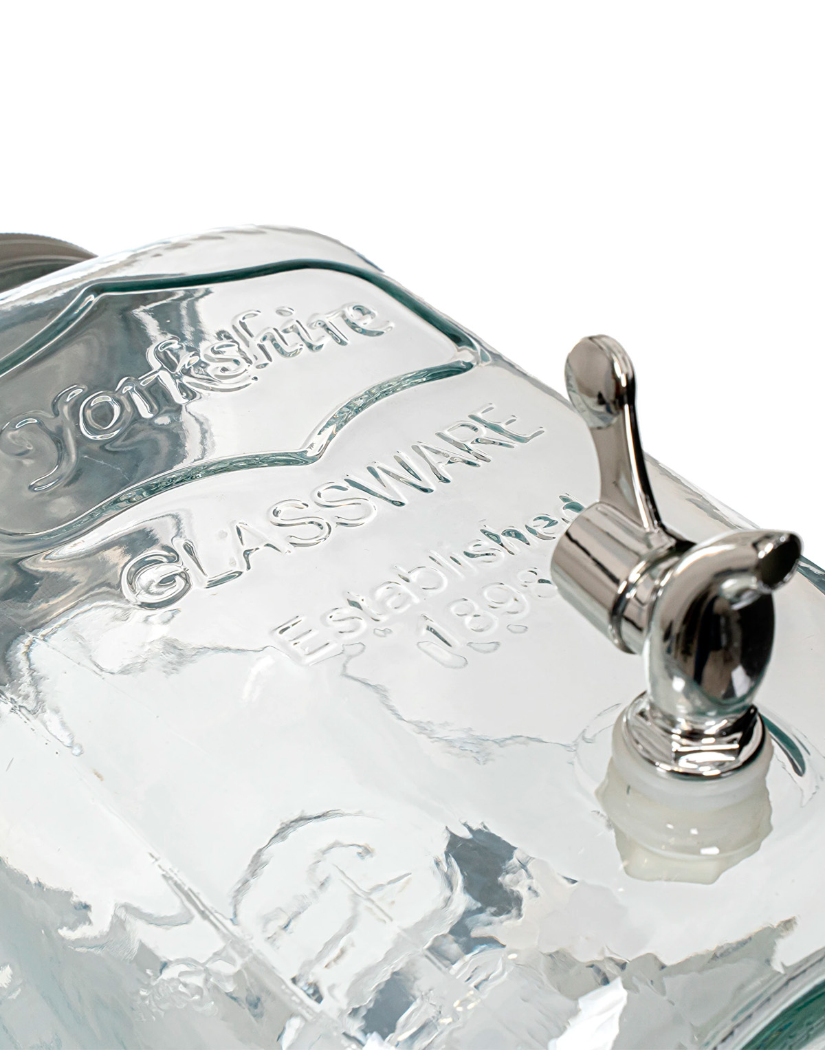 4L stikla burka Lemoniadolandia ar krānu Ballitei