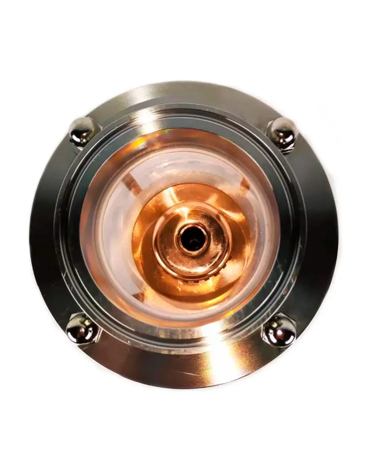 2" stikla kolonna 3 līmeņi ar vara vāciņiem Destilātoru aksesuāri un sastāvdaļas