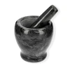 Virtuves marmora garšvielu piesta Ø10.5 cm, melna Mājai un virtuvei