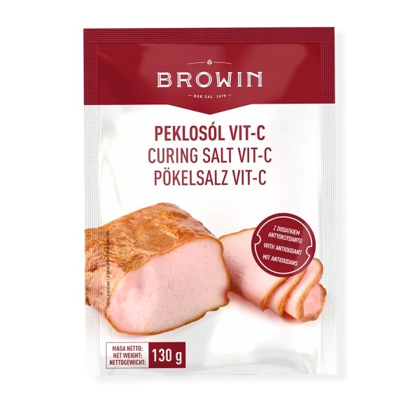 Пеклосоль (peklosol) Vit-C для консервирования колбас и мяса, 130г Аксессуары для копчения и гриля