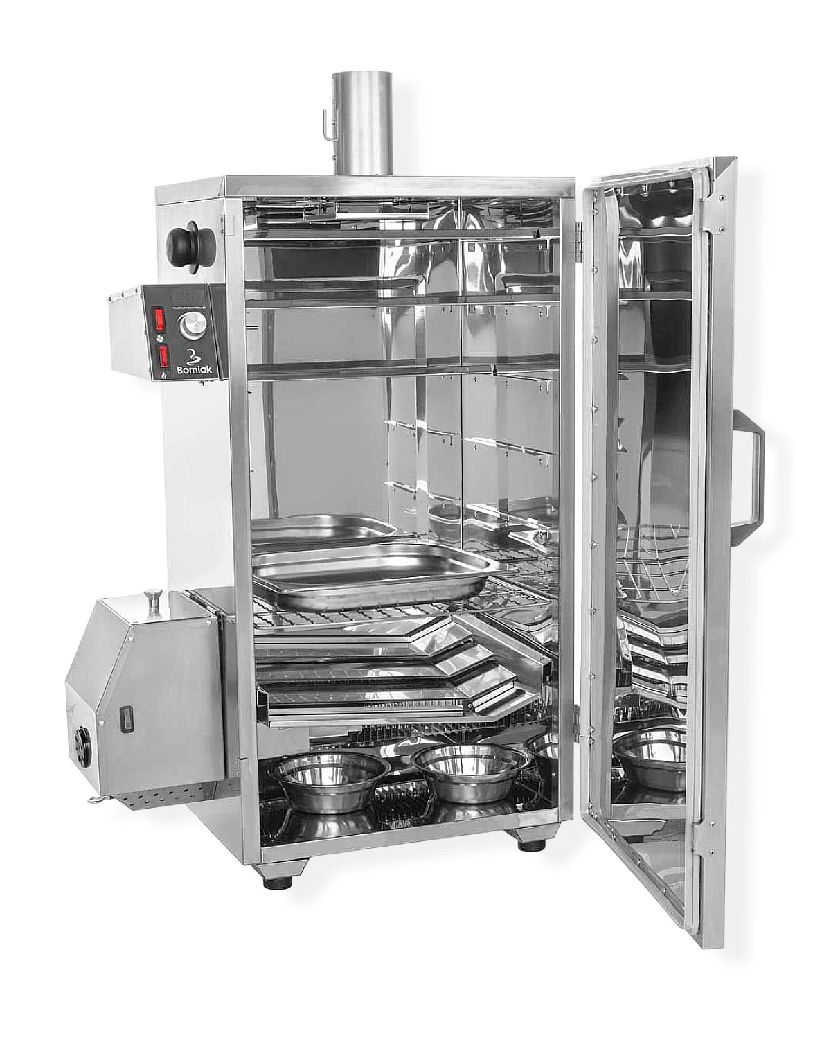 Kūpinātava Borniak BBQ INOX BBDS-70 Simple Kūpinātavas, mangāli, grili