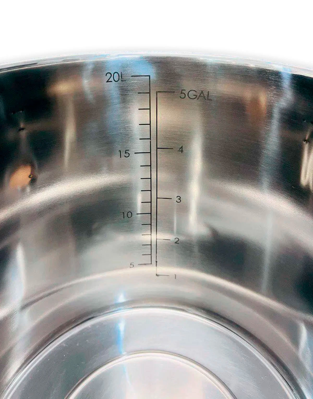 21L destilācijas kubs ar vāku 2" skavai Kubi, tvertnes, katli destilācijai