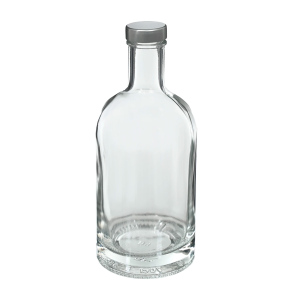 700ml pudele Miss Barku ar elegantu sudraba krāsa korķi Pudeles un karafes