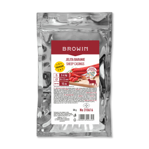 Aitas zarnas uz sloksnēm 20/22 mm 15m Premium Piederumi kūpināšanai un grilēšanai