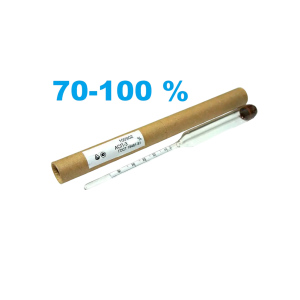 Alkohola mērītājs (spirta mērītājs) 70%-100% Destilātoru aksesuāri un sastāvdaļas